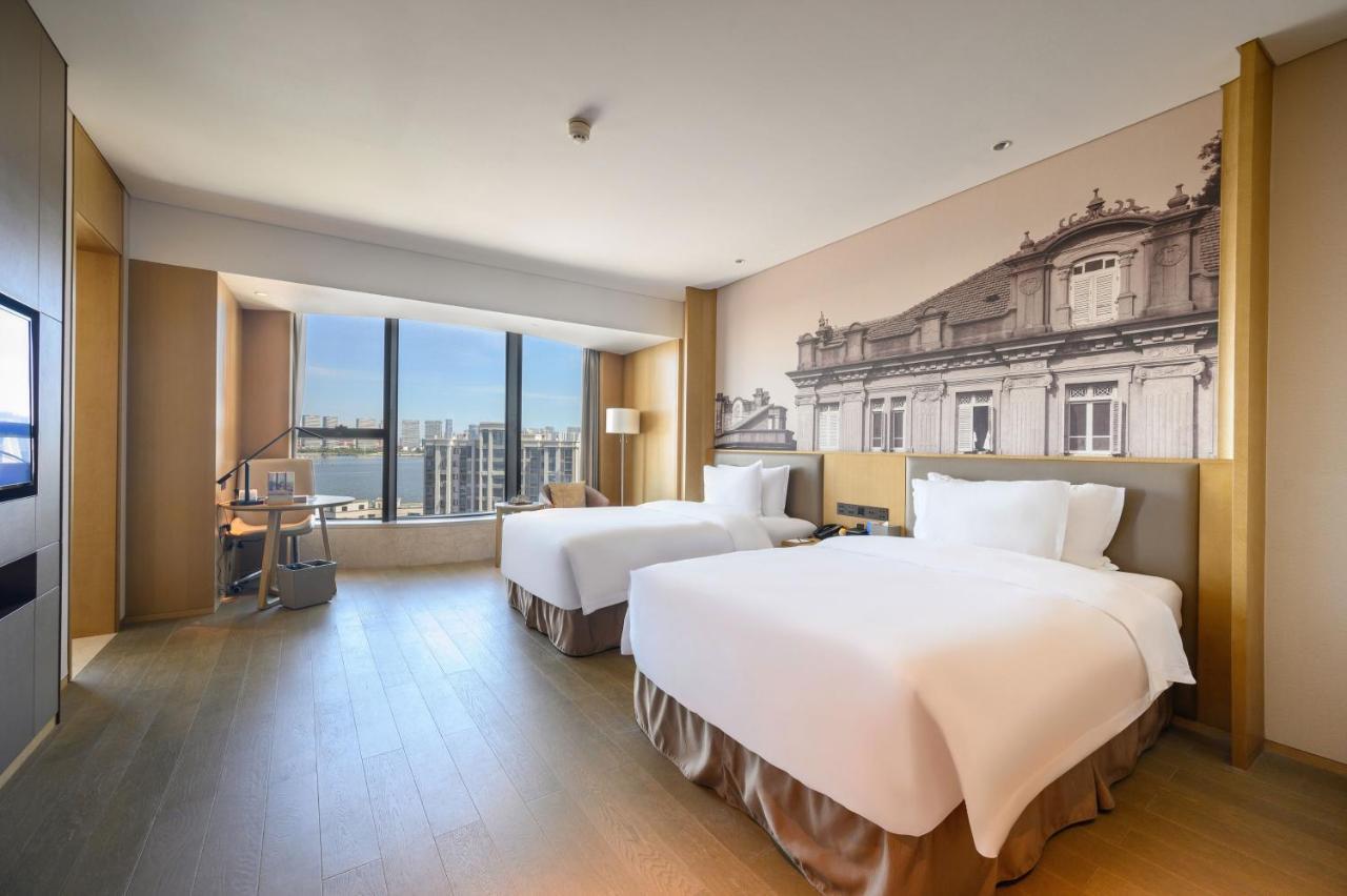 Wyndham Grand Plaza Royale Yuzhou Xiamen Wuyuan Bay Hotel Ngoại thất bức ảnh