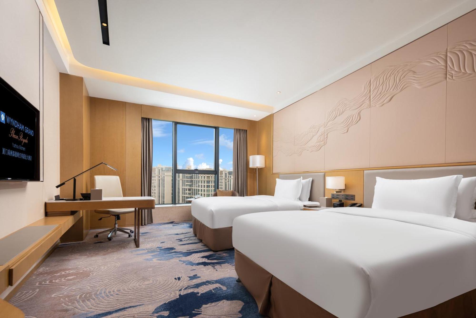 Wyndham Grand Plaza Royale Yuzhou Xiamen Wuyuan Bay Hotel Ngoại thất bức ảnh