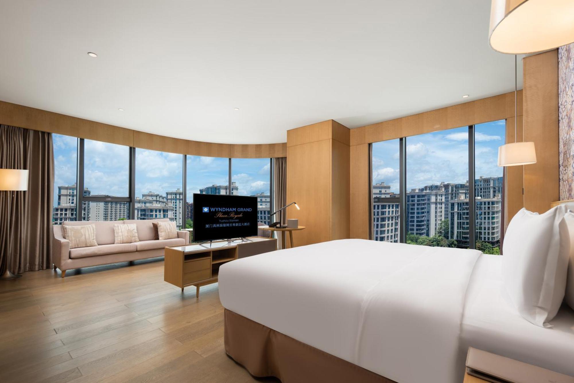 Wyndham Grand Plaza Royale Yuzhou Xiamen Wuyuan Bay Hotel Ngoại thất bức ảnh