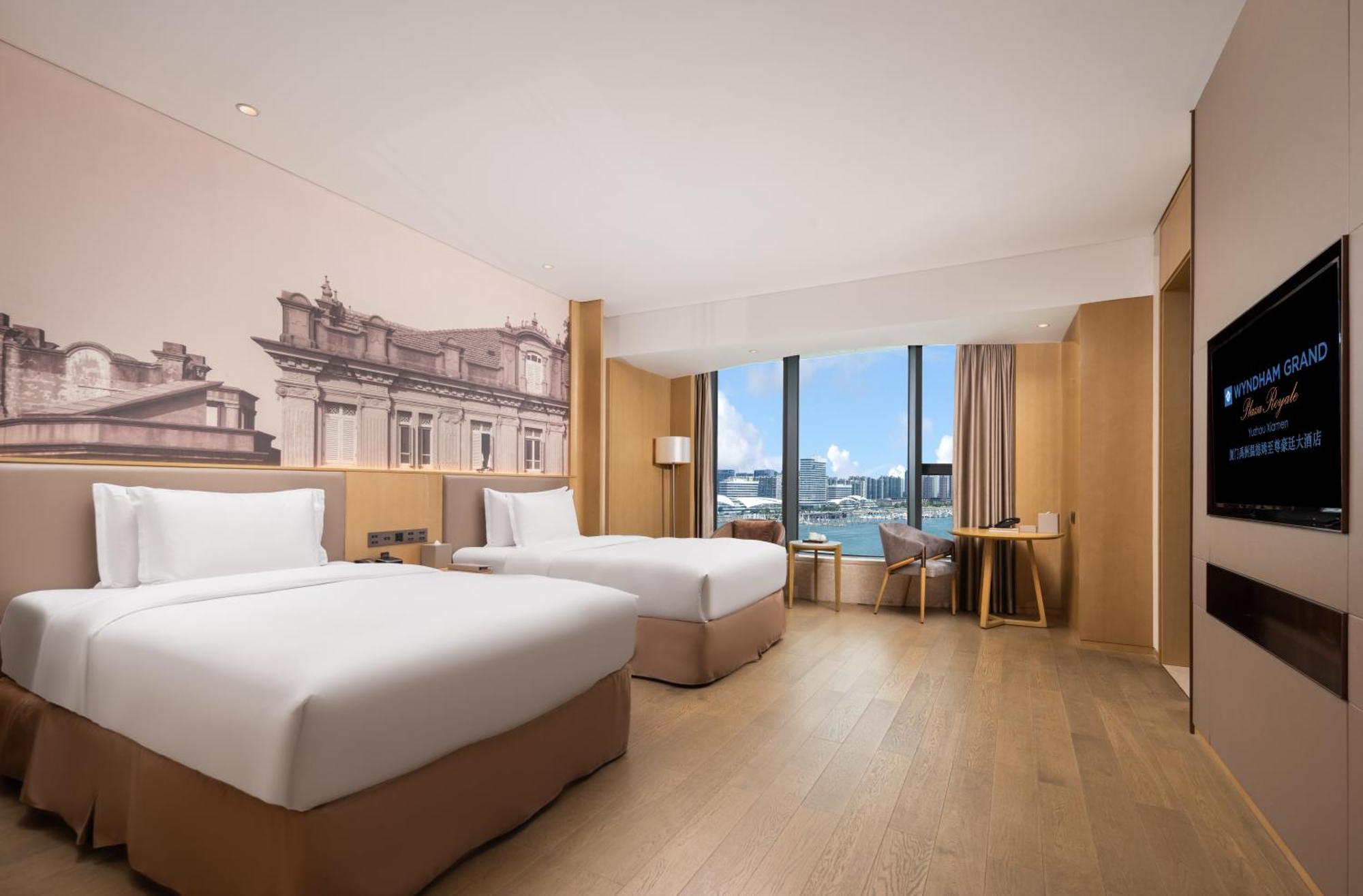 Wyndham Grand Plaza Royale Yuzhou Xiamen Wuyuan Bay Hotel Ngoại thất bức ảnh
