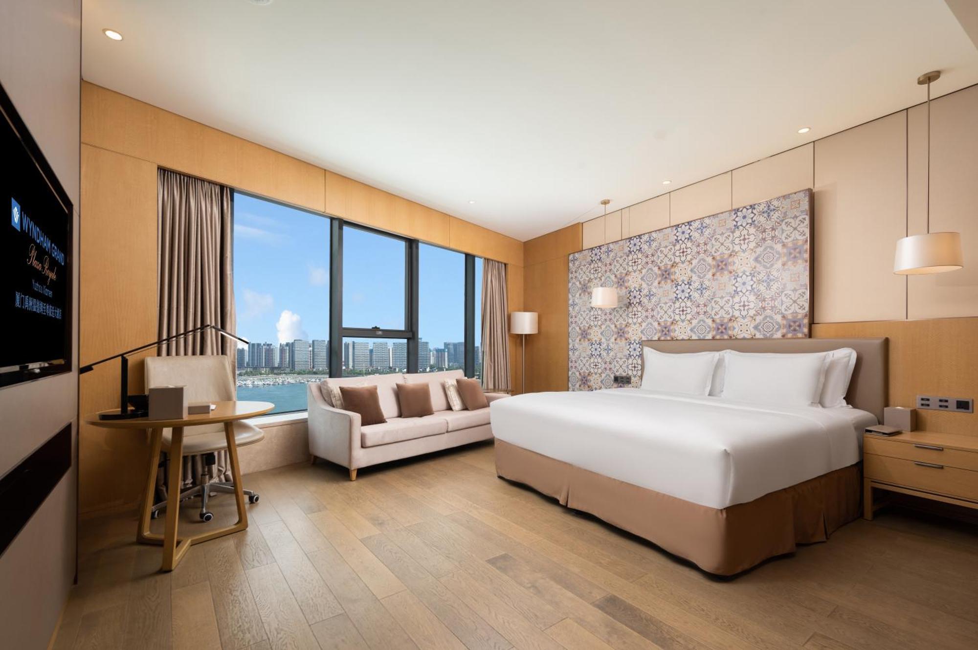 Wyndham Grand Plaza Royale Yuzhou Xiamen Wuyuan Bay Hotel Ngoại thất bức ảnh